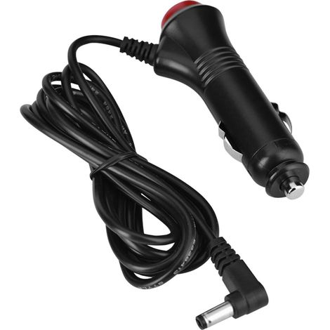12 V Câble Allume-cigare de Voiture , Chargeur Allume-cigare DC 12 V 5,5 X 2,1 Mm, Cordon de Câble Adaptateur de Prise avec Interrupteur (1/5)