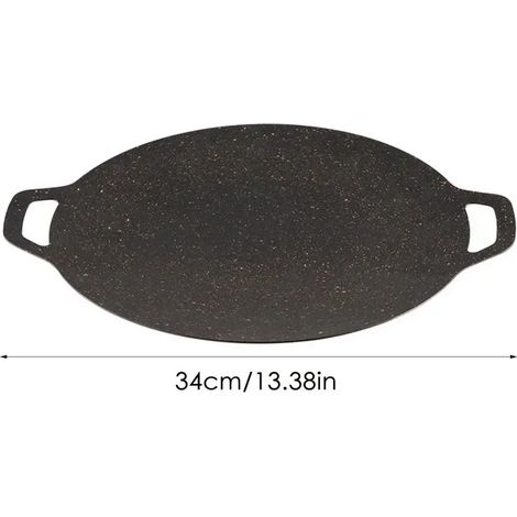 Plaque de cuisson antiadhésive pour camping, plaque de barbecue coréenne, marmite à viande pour barbecue, plaque de cuisson à induction, plaque de friture en pierre médicale, réchauds de cuisine porta (1/5)