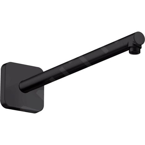 Bras de douche HG AXOR 390 mm, DN 15, softsquare noir mat (1/2)