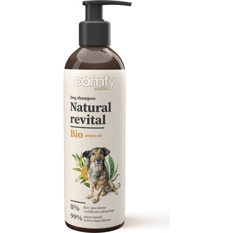 Comfy Natural Revital 250ml - champú fortalecedor natural para perros