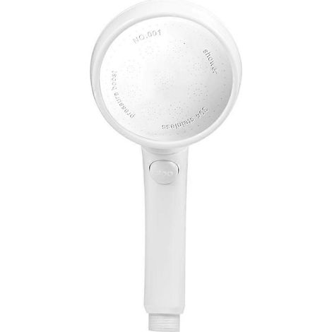 Pommeau de douche à main à jet pressurisé et économie d'eau avec interrupteur à bouton-poussoir, accessoire de salle de bain pour la maison (1/5)
