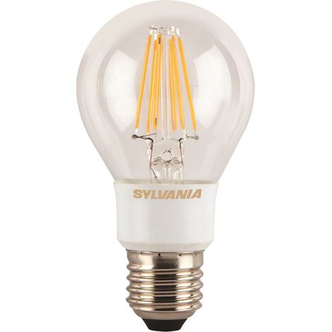 SYLVANIA - TOLEDO RETRO DIMM GOCCIA A60CHIARA LED 806LM E27