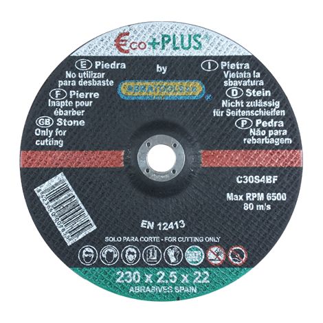 DISCOS CORTE PIEDRA 230x2.5x22