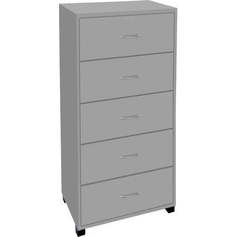 Cassettiera legno Gaia 50x40x101 cm