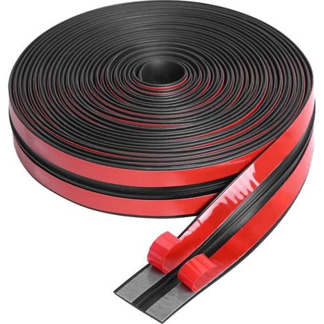 Tira de sellado de goma para ventanas de automóviles de 4 m x 30 mm, tira de sellado en forma de T, adecuada para puertas y ventanas de automóviles y camiones. (1/4)