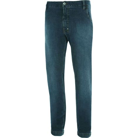 PANTALONE JEANS DIADORA DA LAVORO ELASTICIZZATO TASCA PORTAMARTELLO STONE 30004V XXXL (30007) (1/4)