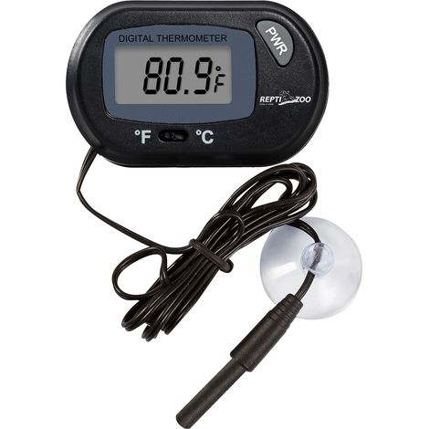 LCD-Thermometer für Terrarien, Miniatur-Wasserdichtsonde, sehr präzise
