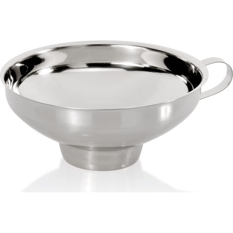 Entonnoir avec poignée latérale Ø 14,5 cm inox - Was Germany