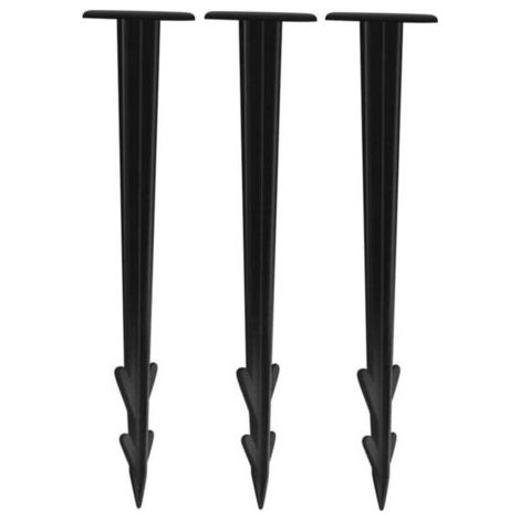 Lot de 100 Clous d'ancrage au Sol pour Tissu en Feutre (1/4)
