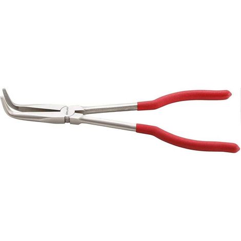 Pince Téléphone Extralongue Coudée 90 deg. 280 mm - Acier, Précision et Confort d Usage - Zones Difficiles - D-Work (1/5)
