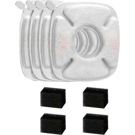 Filtres de rechange pour distributeur d'eau pour chats/chiens favorisant une meilleure hydratation (1/4)
