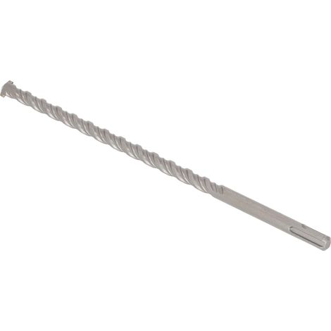 KOTARBAU® Kotarbau® Foret Beton Sds Plus 13x310mm - Meche Beton avec Pointe en Carbure Foret Béton - Foret Perforateur - Foret Hélicoïdal Pour Pierre Kvs - en Acier 40Cr - Argent