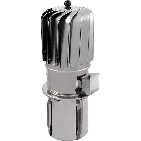 TULIPAN HYBRIDE avec ergot de force Ø 150 - Matériaux: Turbine en aluminium