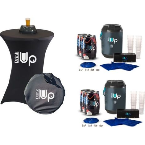 Pack Table & 2 Tireuses Drink Up Portatives - Drink Up
