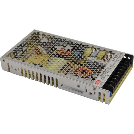 Alimentation 48V rail magnétique 200W gris intérieur