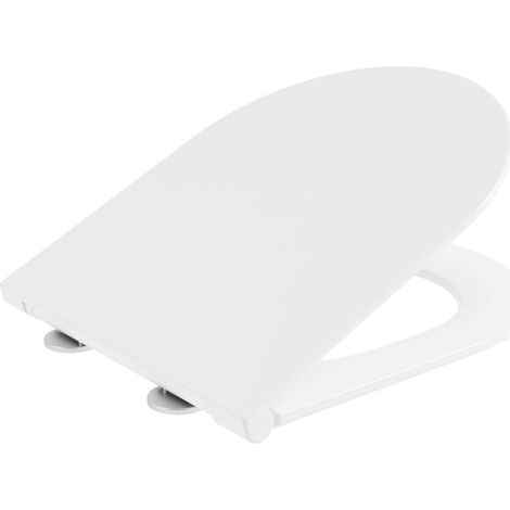 Sapho Paco - WC-Sitz Slim, Soft Close, Easy Take, weiß PCS1014 (1/2)