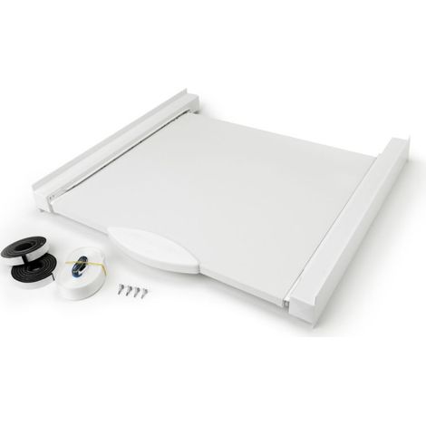 Kit superposition avec étagère - Argent  00649S pour Lave linge (1/3)