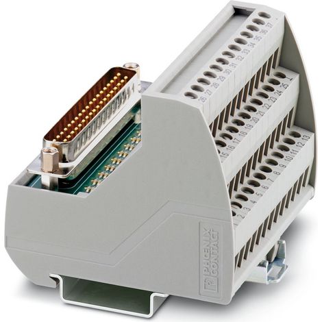 Module d'interface Sub-D 37 Contacts, Mâle, Montage sur Rail DIN ( Prix pour 1 )