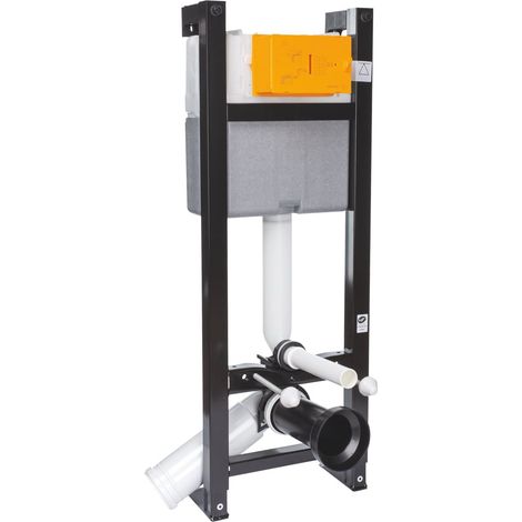 Bâti-support universel autoportant NF EVO à commande mécanique (avec robinet à remplissage différé) - Regiplast