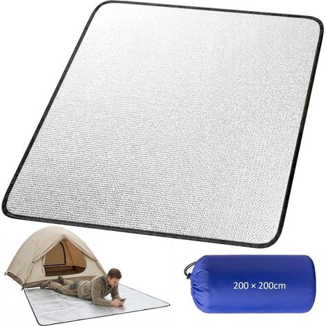 Aluminium Foam Insulation Mat Thermal Insulation Blanket Insulation Camping Mat 200 x 200 cm (1/5)