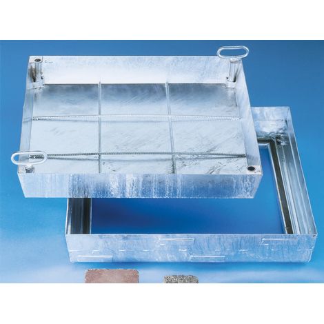Wannenschtabd.125KN BVH-maxi LW 100x60cm Wt10.2cm Stahl verz. ger.u.Wasserd.