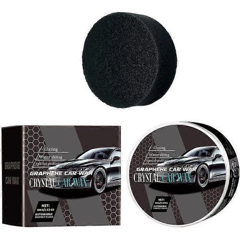 Cire automobile en pâte à revêtement céramique pour une résistance supérieure aux rayures et une brillance accrue (1/5)