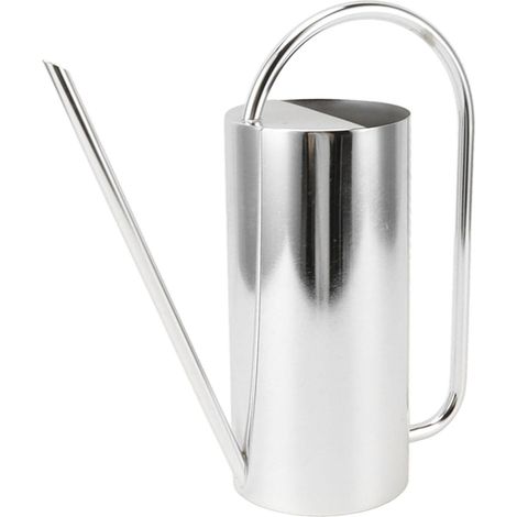 Arrosoir en acier inoxydable, arrosoir pour plantes, pour plantes d'extérieur de grande capacité, bouilloire d'arrosage grand arr de 1500 ml, bec long (1/5)