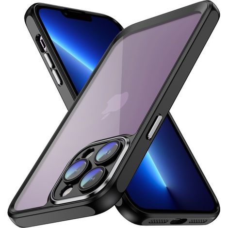 Custodia per iPhone 13 Pro Max, erbord Impact Guard, nera (1/5)