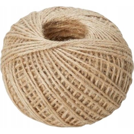 Hilo de yute marrón 95 g 100 m 8927 (1/2)