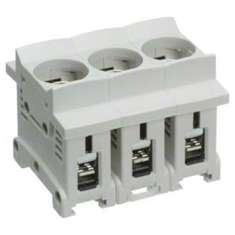 Hager Sicherungsunterteil D02,3x63A LD046