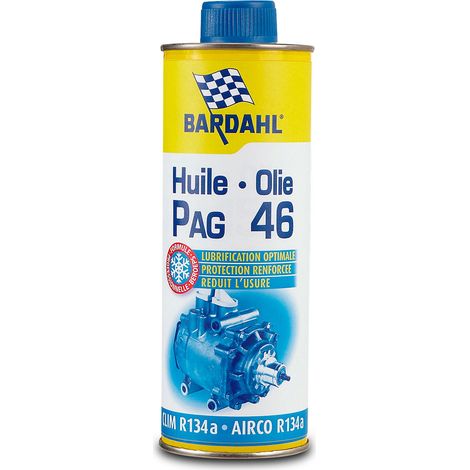 Huile PAG 46, compresseur de clim ISO, 500ml - Bardahl