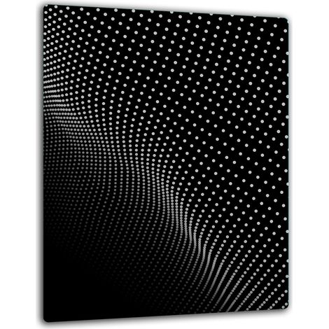 PIASTRA DI PROTEZIONE IN VETRO PER PIANO A INDUZIONE 40x52 NERA (1/5)