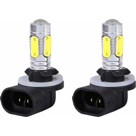 ZVD-2 Pc Camion de Voiture 5 Cob Led 7.5W 6500K Caché Feux de Brouillard Blancs Drl Ampoules H27w / 2 881… (1/3)