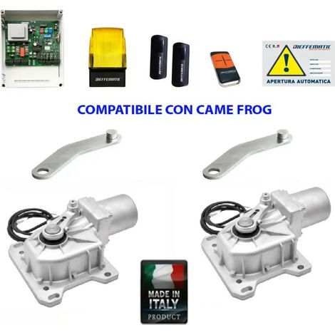 Kit Completo Cromo Con Motori Interrati Si Adatta A Con Casse Came Frog 220 230v