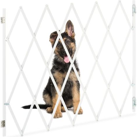 Large dog barrier natural bamboo (1/5)