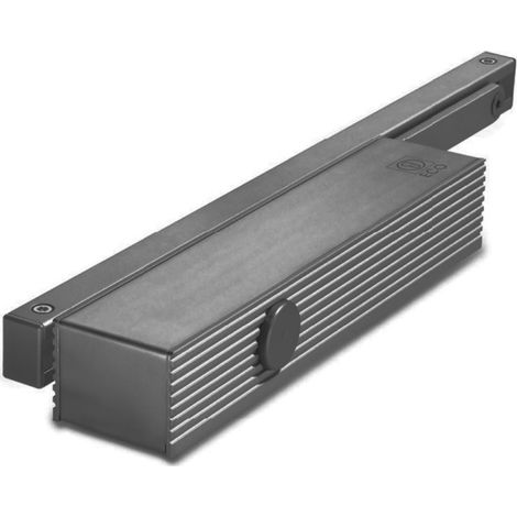 Eco-Schulte TS 61G cierrapuertas plata blanco negro