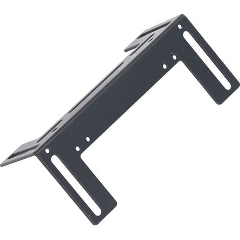 Support de ventilateur de radiateur pour ordinateur, en acier inoxydable épais, silencieux, pour ventilateurs de 8, 9 et 12 cm, noir. (1/5)