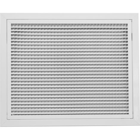 Grille de reprise à mailles et filtre démontable 600 à 1000 m3/h D.500 x 300mm S&P (UNELVENT) 850127