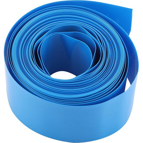 Gaine thermorétractable en PVC pour batteries 18650/18500, diamètre 30 mm, diamètre 18,5 mm, longueur 5 m