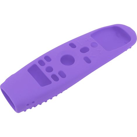 Étui de protection en silicone pour télécommande intelligente LG MR 20, anti-poussière, violet (1/5)