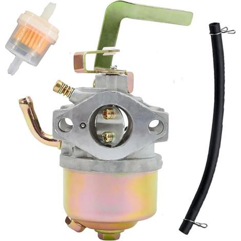 Kit carburatore MZ175 166F, compatibile con motore Yamaha MZ175 EF2600 EF2700 EF2800i 166F. Fornito con tubo flessibile e filtro. (1/5)