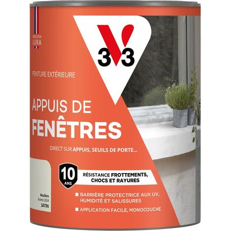 Peinture extérieure pour appuis de fenêtre V33 Meulière Satin 1L
