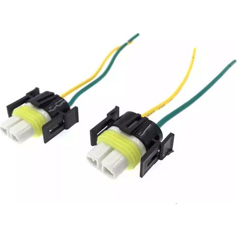 Ersatzbirne für Kfz-Nebelscheinwerfer H11/H8/881 mit Stecker und Kabel, Keramikfassung, hochtemperaturbeständig (1/5)