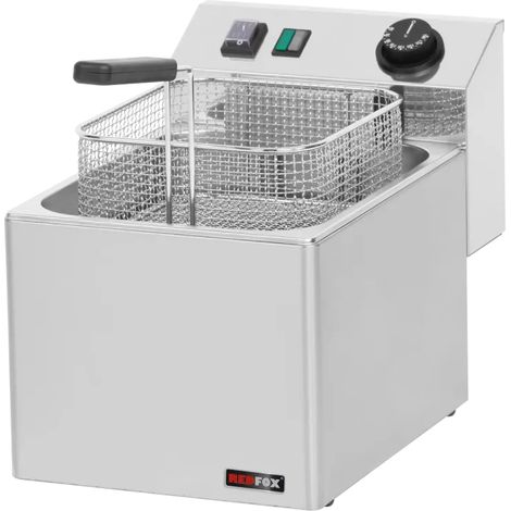 Friteuse électrique 0,38 kW/l, 8 l TOP 230 V REDFOX - FE 07 E - REDFOX