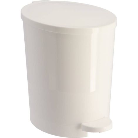 Pedalmülleimer pp mit deckel 4l - weiss - Tendance