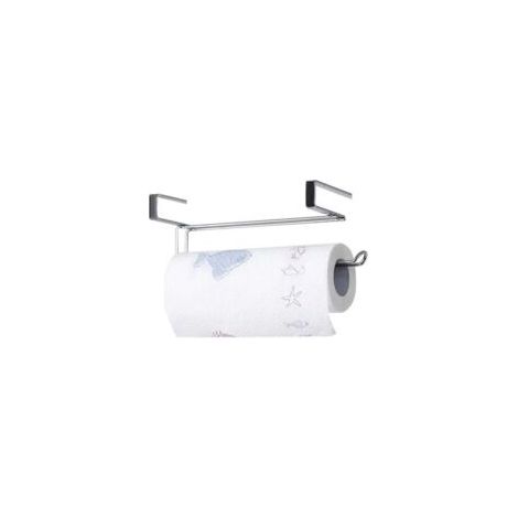Portarotolo di carta assorbente da cucina - adatto per cucina, bagno, toilette, soggiorno, ecc., 1 pezzo, argento - Crezuo