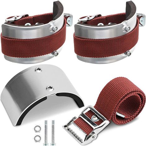 Kit de remplacement pour échasses d'intérieur - Sangles de pied réglables - Convient aux échasses de saut en hauteur et de costume (1/5)