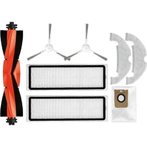 Sac à poussière pour Dreame Bot D10 Plus RLS3D, brosse latérale principale, filtre, vadrouille, 8 pièces (1/5)
