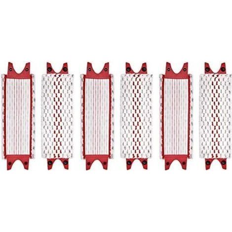 Lot de 6 serpillières de rechange en microfibre pour serpillère Vileda Ultramax