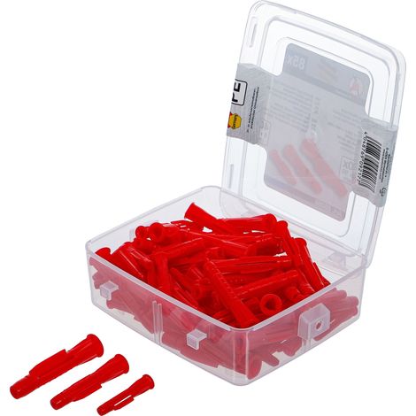BGS TECHNIC Ensemble de chevilles pour cavités, 88086, 6-10 mm, 85 pièces